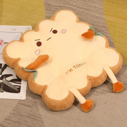 Toastshaped seat cushion