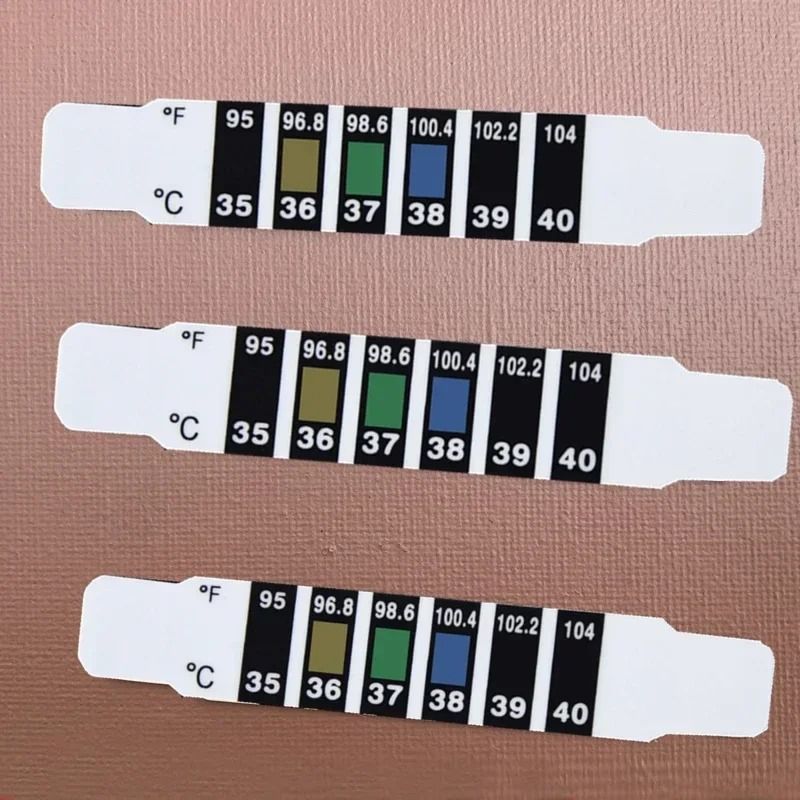 Premium forehead strip thermometers