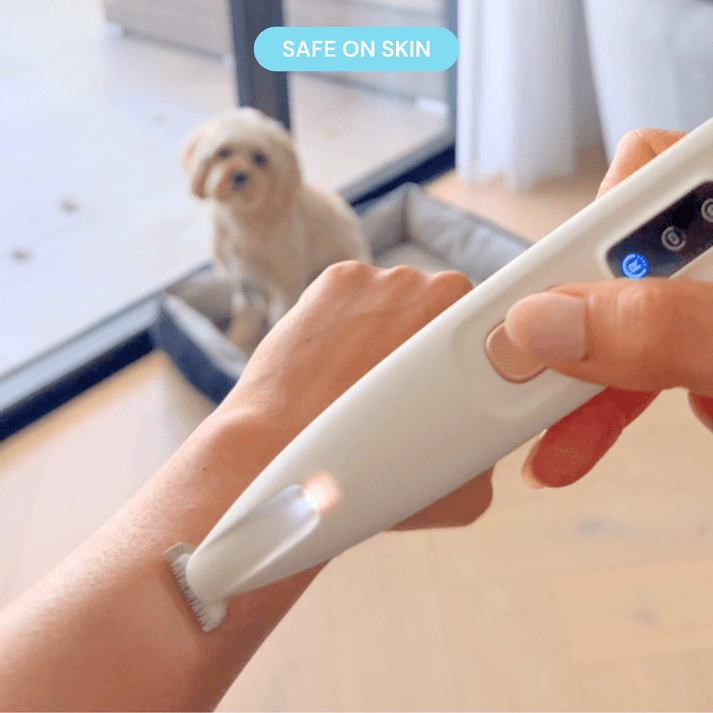 Pet Groomer With LED Light Cordless Nail Grinder Shaver For Safe Paw Trimming  Grooming Gift For Pe 2