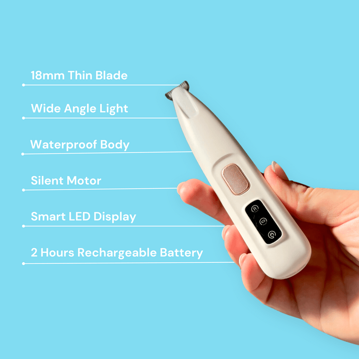 Pet Groomer With LED Light Cordless Nail Grinder Shaver For Safe Paw Trimming  Grooming Gift For Pe 1