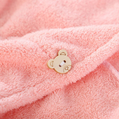 QuickDry Turban for Hair Soft Bath Towel Fiber Cap for Sports Bathroom and Wet Face Care