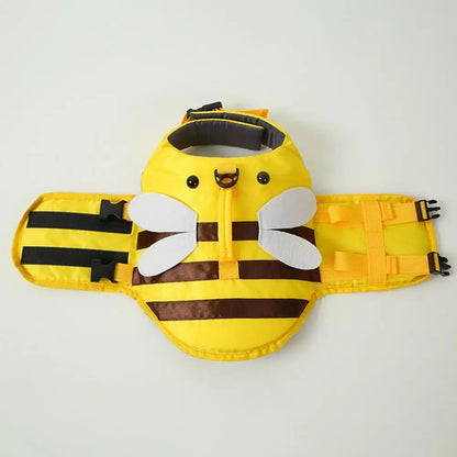 Adjustable Dog Life Vest With Handle Ripstop Waterproof Dog Swimsuit For Safe Boating  Swimming 7