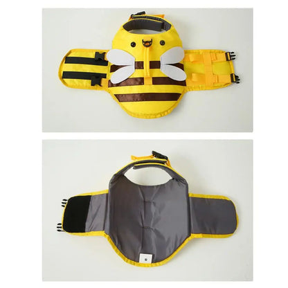 Adjustable Dog Life Vest With Handle Ripstop Waterproof Dog Swimsuit For Safe Boating  Swimming 8