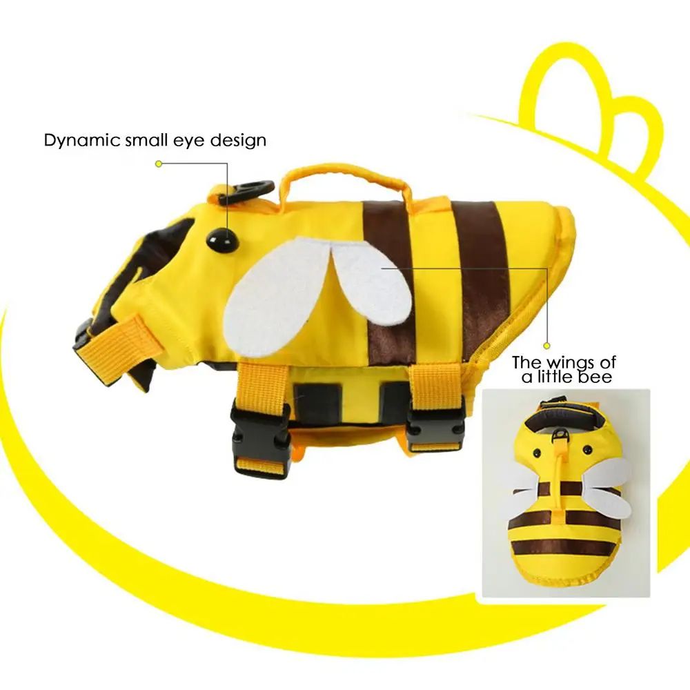Adjustable Dog Life Vest With Handle Ripstop Waterproof Dog Swimsuit For Safe Boating  Swimming 10