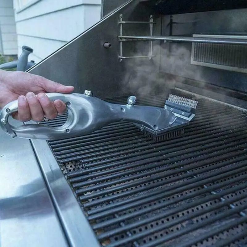 Outdoor Steam Cleaning Brushes