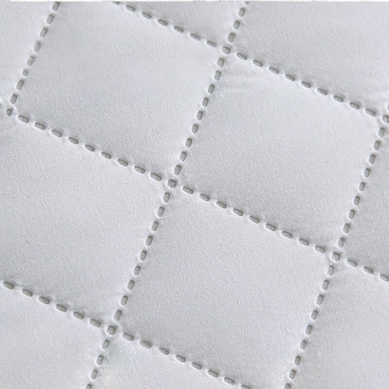 Ultrasonic Mattress Protector Cover Pad, Washable Bed Protector with Elastic Band for Ultimate Comfort