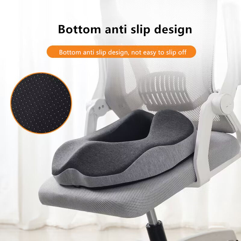 Hemorrhoid Mat Health Care Seat Cushion Donut Shape Memory Foam for Pain Relief Sciatica Tailbone