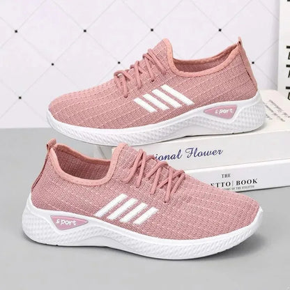 Lightweight Walking Shoes with Soft Elastic Outsole for Students & Casual Wear