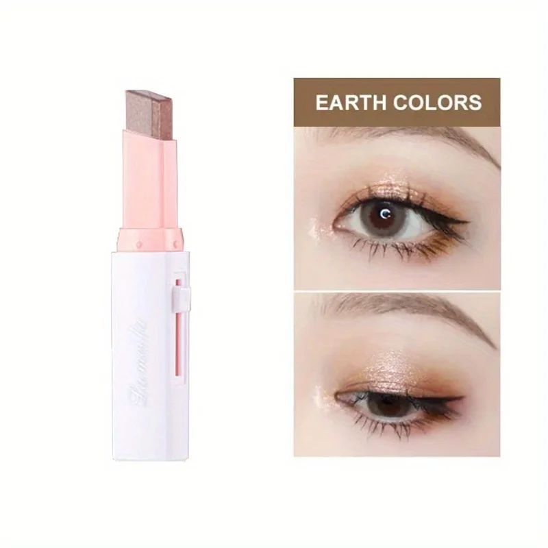 TwoTone Eye Shadow Stick Waterproof LongLasting And Easy To Apply For A 3D Natural Look 8