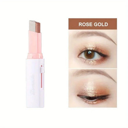 TwoTone Eye Shadow Stick Waterproof LongLasting And Easy To Apply For A 3D Natural Look 10
