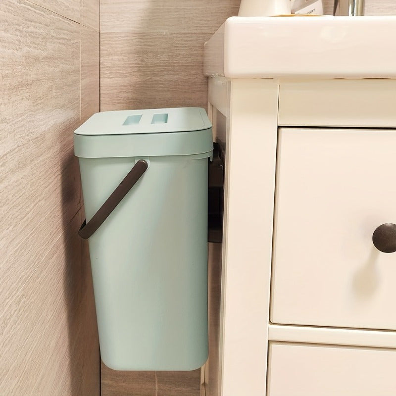 Space Saving Quiet Close Trash Can EcoFriendly Sealed Bin for Kitchen  Office