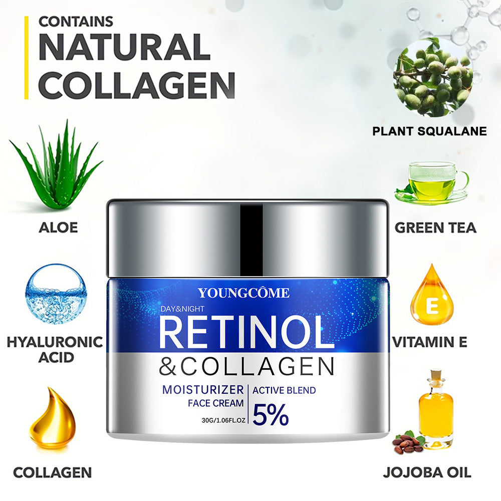 Retinol  Collagen Firming Cream Serum Repairs Skin Increases Elasticity Deep Hydration For Radiant  1