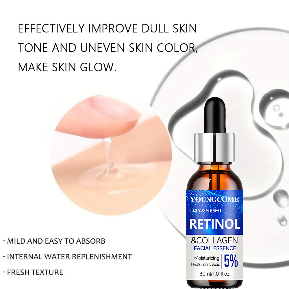 Retinol  Collagen Firming Cream Serum Repairs Skin Increases Elasticity Deep Hydration For Radiant  4