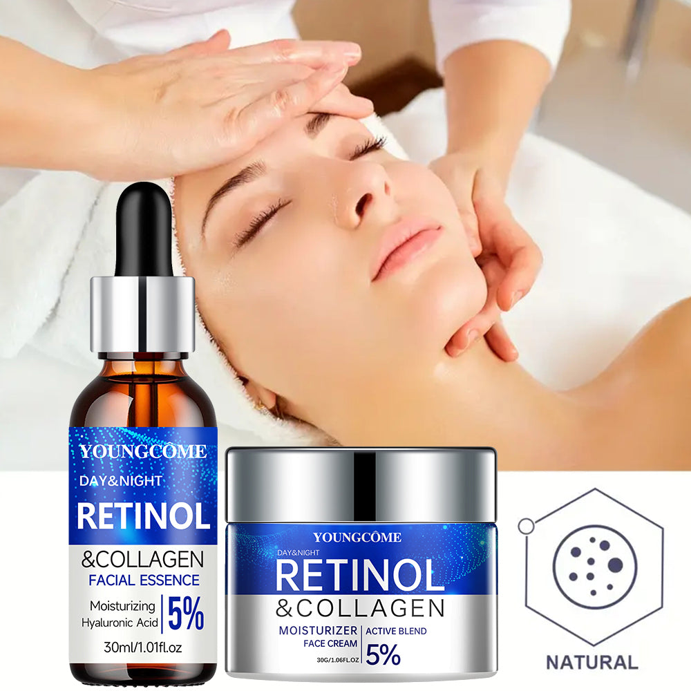 Retinol  Collagen Firming Cream Serum Repairs Skin Increases Elasticity Deep Hydration For Radiant  5