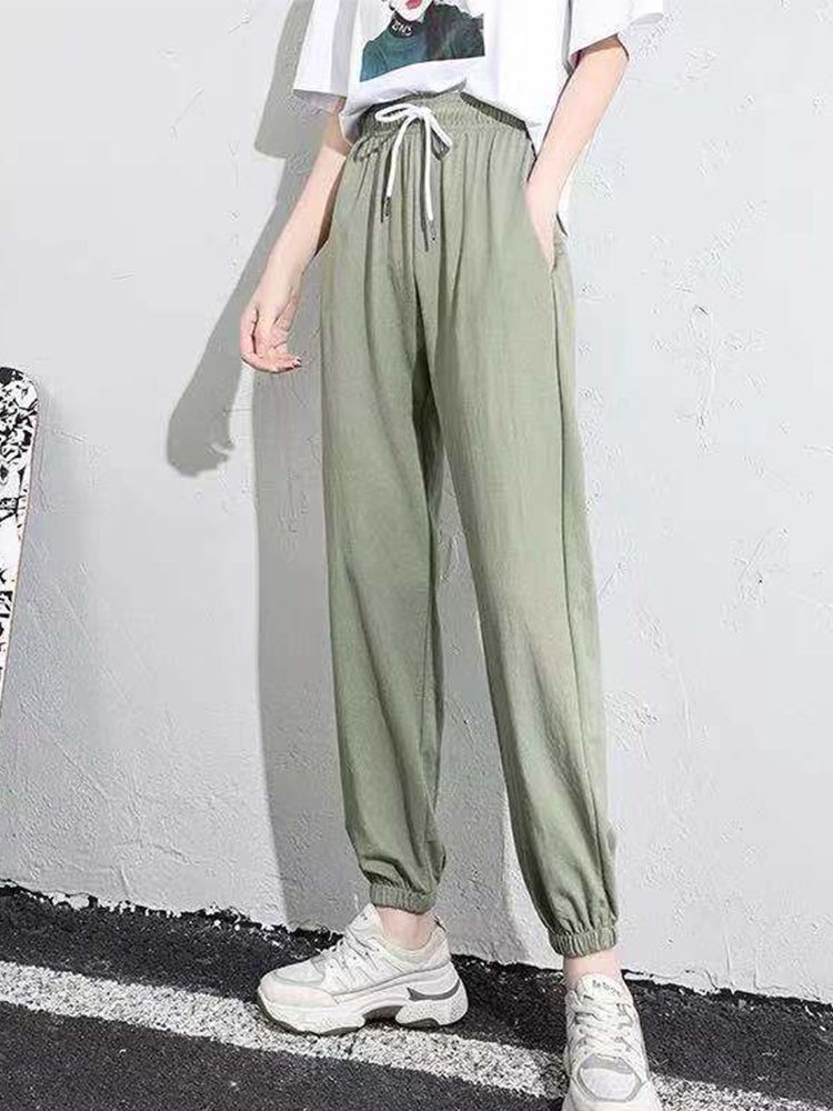 Women Winter Warm Leggings Fleece Lined Thick Trousers for Cold Weather Plus Size Solid Color Casu