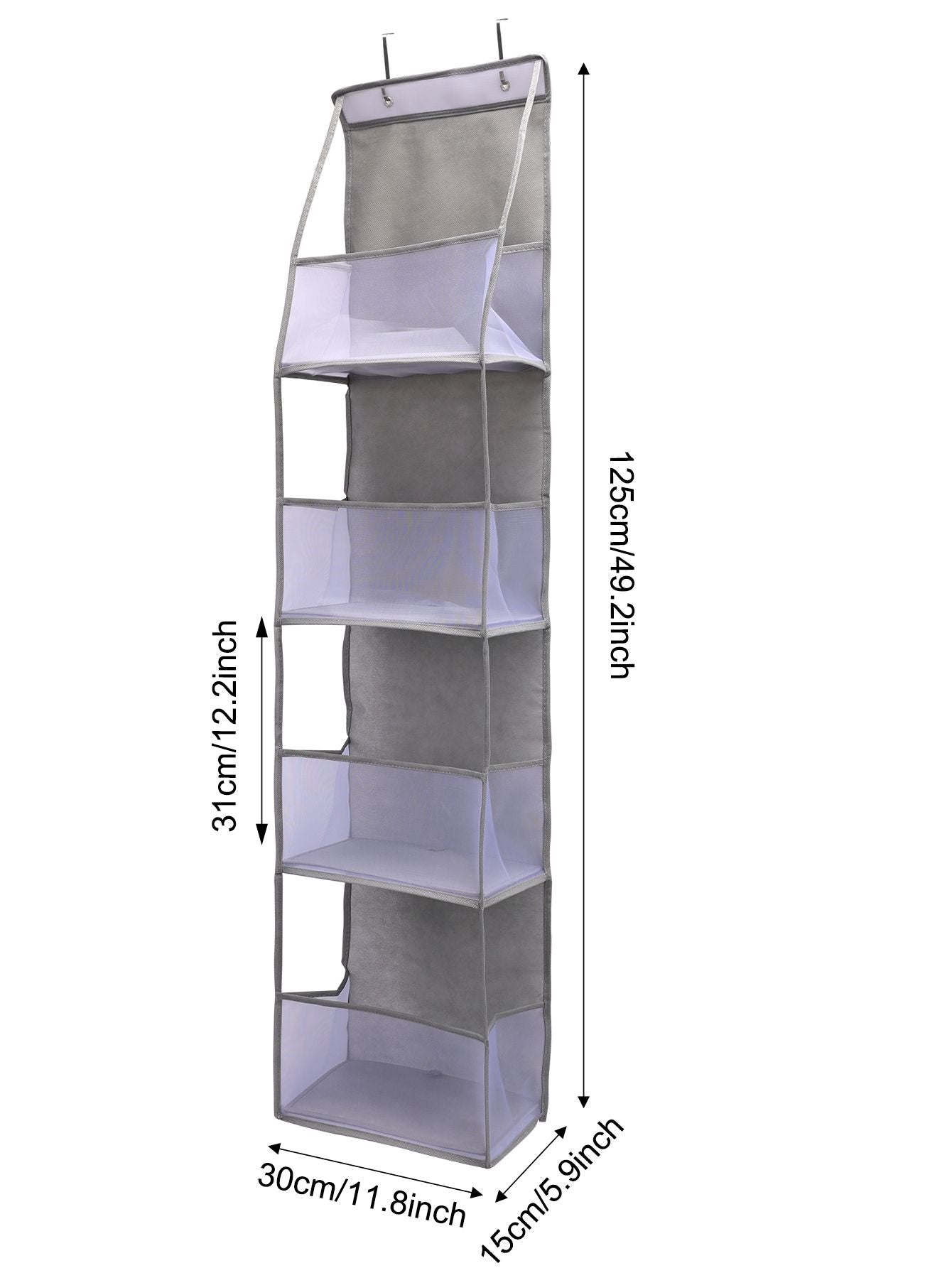 Versatile Over The Door Hanging Organizer 46 Layer Wall Hanging Storage for Cosmetics Bathroom a