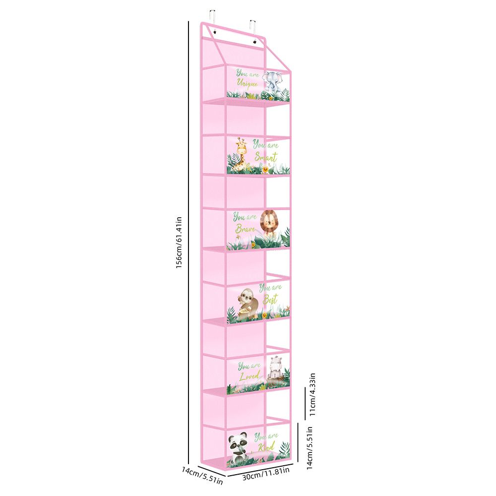 Versatile Over The Door Hanging Organizer 46 Layer Wall Hanging Storage for Cosmetics Bathroom a