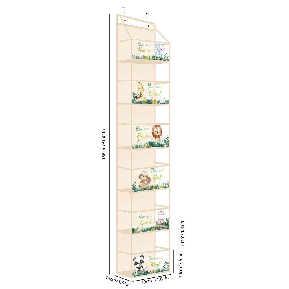 Versatile Over The Door Hanging Organizer 46 Layer Wall Hanging Storage for Cosmetics Bathroom a