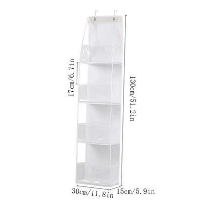 Versatile Over The Door Hanging Organizer 46 Layer Wall Hanging Storage for Cosmetics Bathroom a