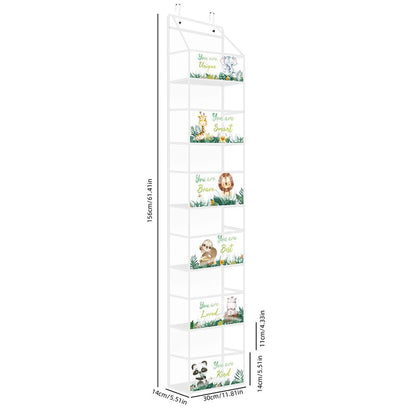 Versatile Over The Door Hanging Organizer 46 Layer Wall Hanging Storage for Cosmetics Bathroom a