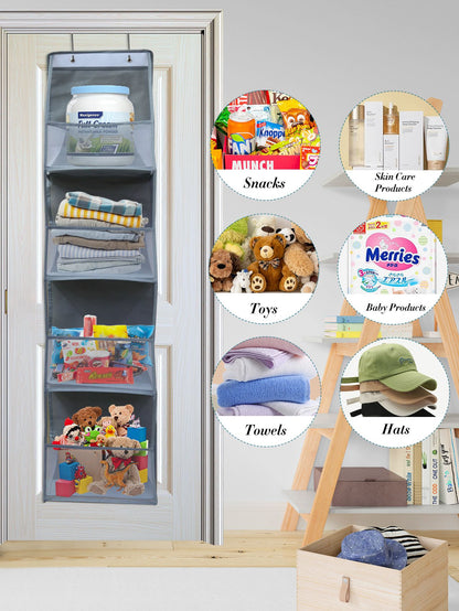 Versatile Over The Door Hanging Organizer 46 Layer Wall Hanging Storage for Cosmetics Bathroom a