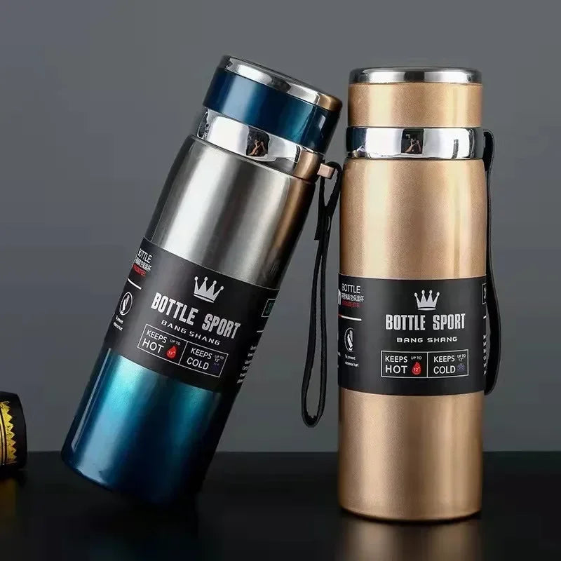 Stainless Steel Vacuum Thermos Bottle Thermal Water Bottle For Hot  Cold Drinks 1