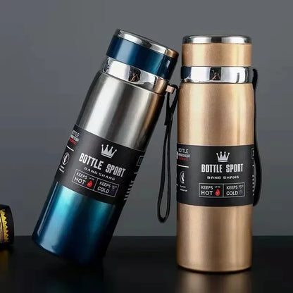 Stainless Steel Vacuum Thermos Bottle Thermal Water Bottle For Hot  Cold Drinks 1