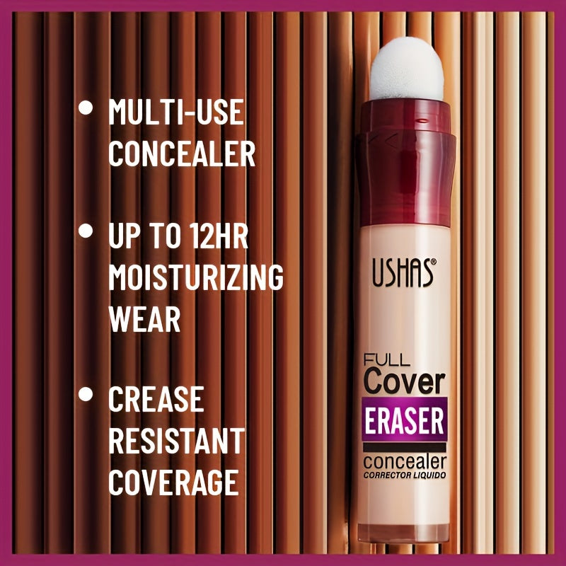 Sponge Head Concealer For Dark Circles  Blemishes Moisturizing Liquid Foundation For Freckles Acne  2