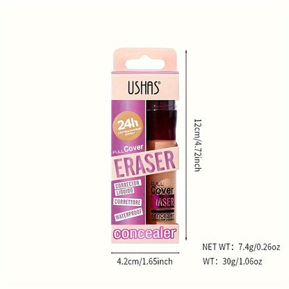 Sponge Head Concealer For Dark Circles  Blemishes Moisturizing Liquid Foundation For Freckles Acne  5