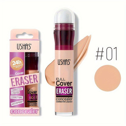 Sponge Head Concealer For Dark Circles  Blemishes Moisturizing Liquid Foundation For Freckles Acne  12