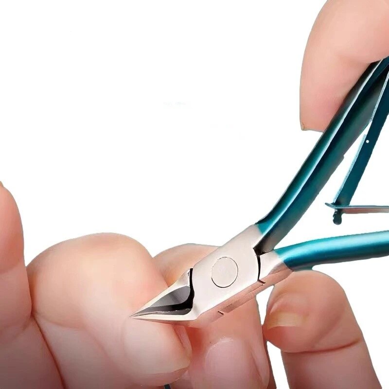 Stainless Steel Toe Nail Clipper For Ingrown  Thick Toenails Precision Trimmer With Ergonomic Desig 3