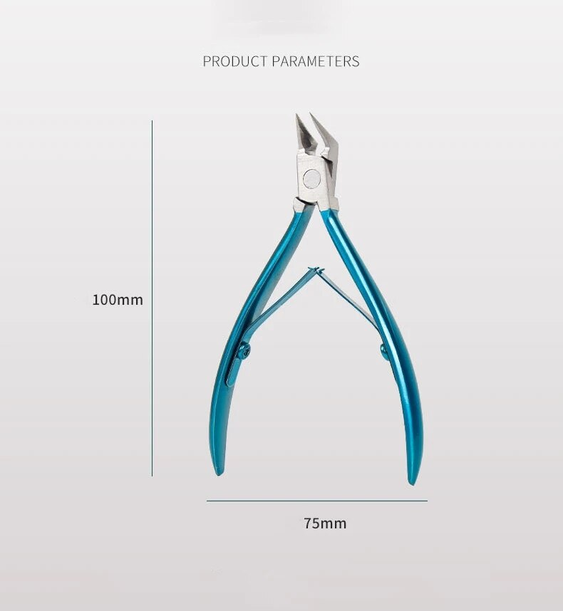 Stainless Steel Toe Nail Clipper For Ingrown  Thick Toenails Precision Trimmer With Ergonomic Desig 5