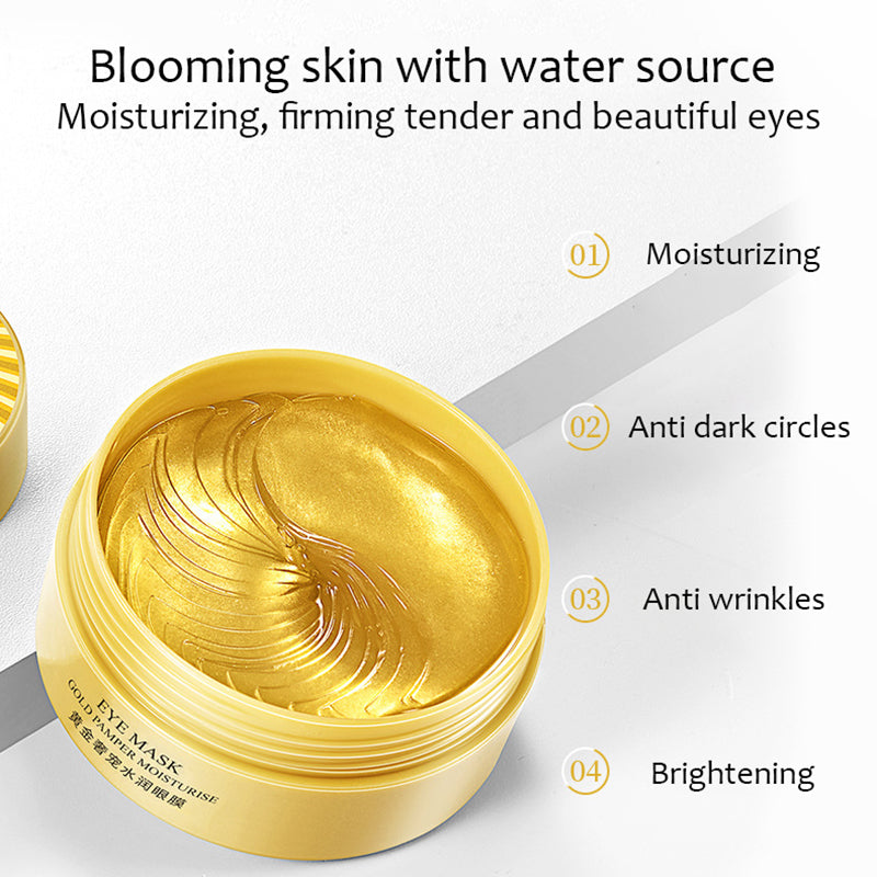Collagen Eye Mask Moisturizing & Firming, Anti Dark Circles & Hydrating Eye Patches for Youthful Eyes