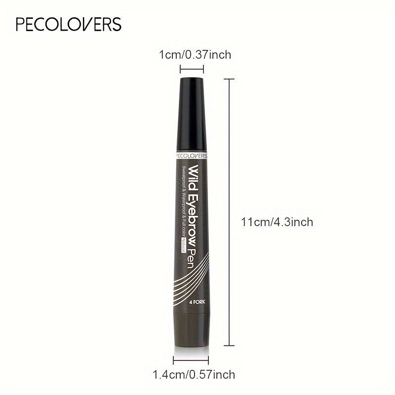 Waterproof Eyebrow Pen With 4 Split Tip LongLasting Eyebrow Tattoo Makeup Pencil For Natural HairLi 3