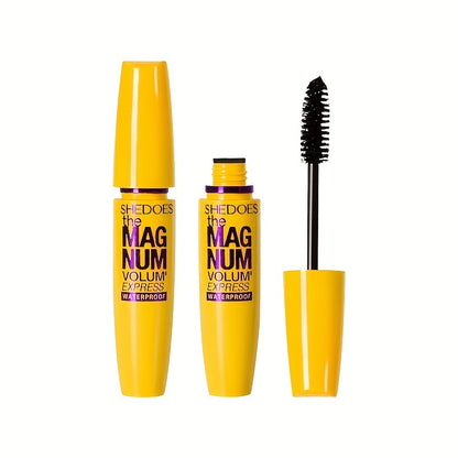 Black Mascara Thickening  Lengthening Waterproof Liquid Fiber Mascara For Natural Curling Lashes 8