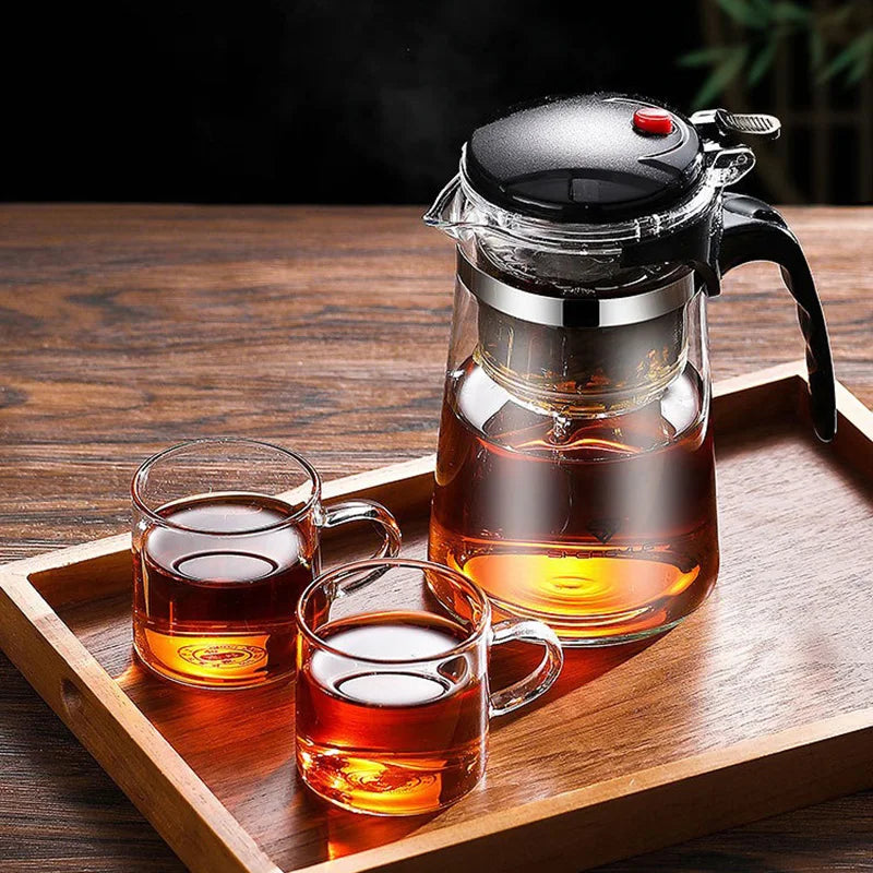 Modern Glass Teaware Set