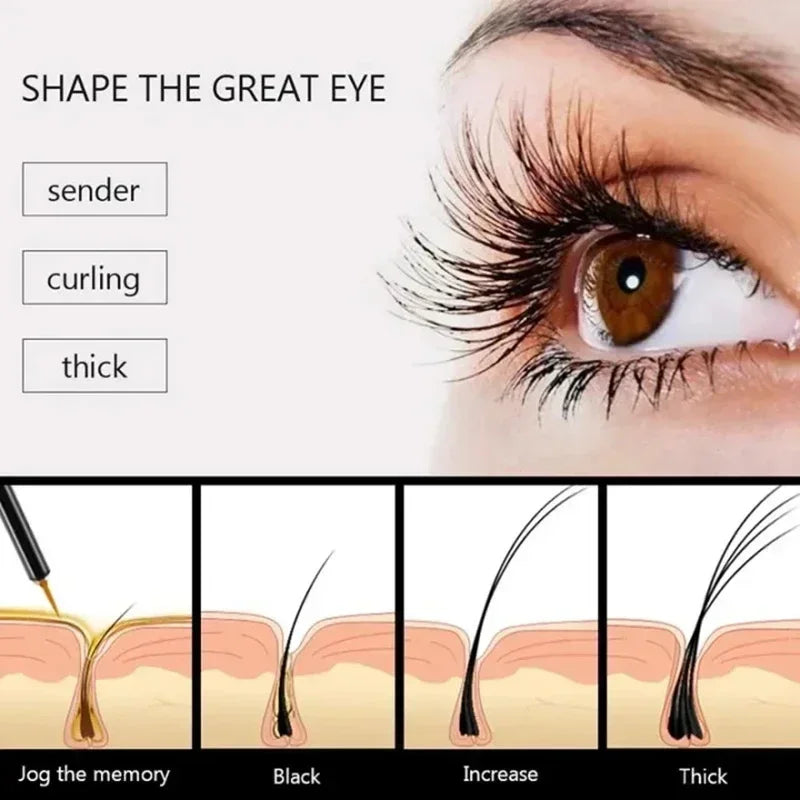 Fast Growth Eyelash Serum For Lengthening  Thickening Lashes Natural Curling Lash Lifting Care 3
