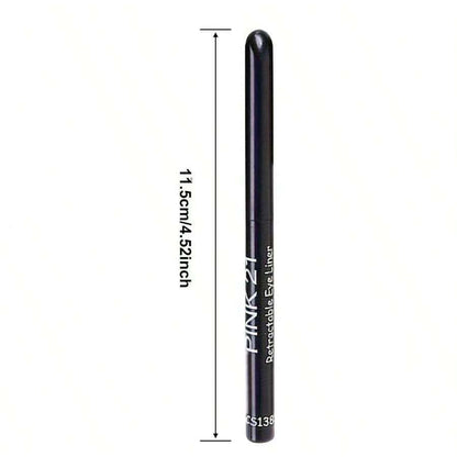 Long Lasting Waterproof Eyeliner Pencil Smudge Proof Black Eye Makeup For Beginners 5