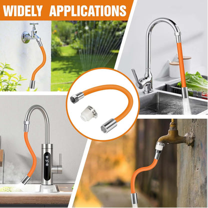 Universal Water Faucet Extension Pipe Anti Splash Adjustable and Durable for Kitchen  Bathroom