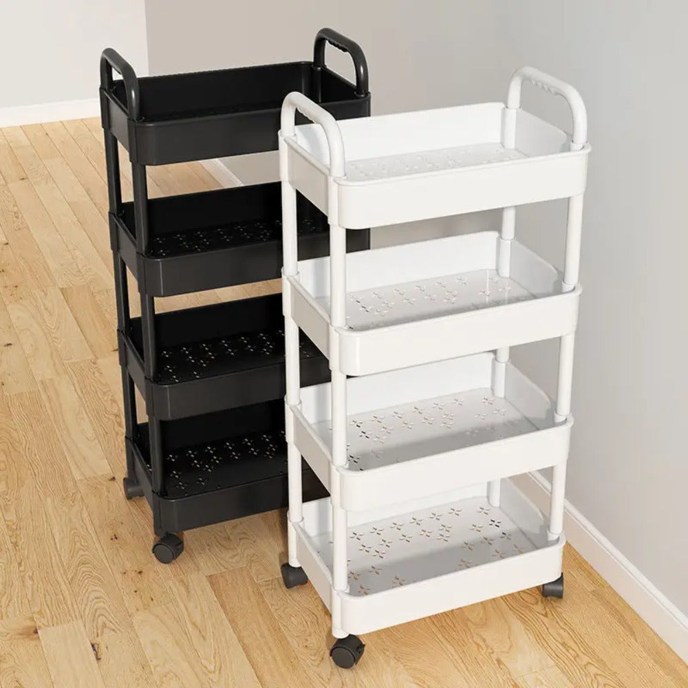 Versatile MultiLayer Storage Rack Perfect for Kitchen Bedroom Baby Snacks and Bathroom Organiza