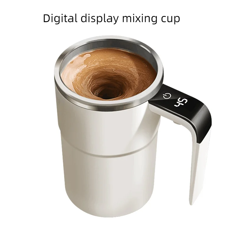 Electric Coffee Self Mixing Mug Rechargeable Waterproof BPAFree Automatic Stirring Cup for Coffee