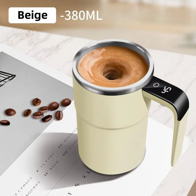 Electric Coffee Self Mixing Mug Rechargeable Waterproof BPAFree Automatic Stirring Cup for Coffee