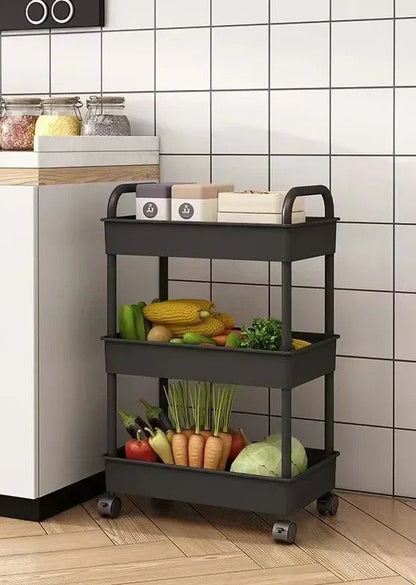 Versatile MultiLayer Storage Rack Perfect for Kitchen Bedroom Baby Snacks and Bathroom Organiza