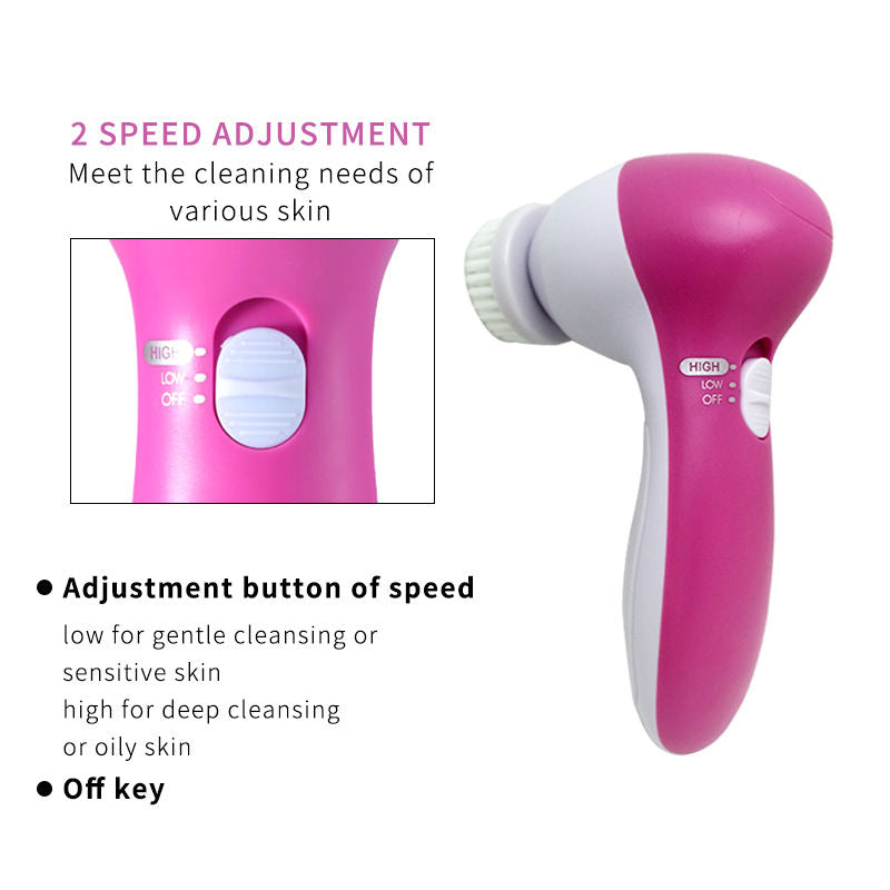 Best 5in1 Face Brush for Skincare