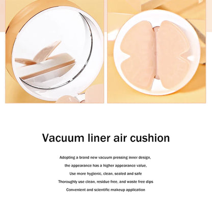 Air Cushion BB Cream With Butterfly Powder Puff Moisturizing Foundation For Whitening  Oil Control 2