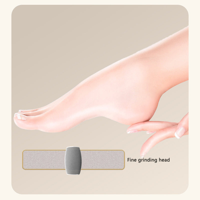 1 PC Electric Foot Grinder Rechargeable Thick Leather Polishing Foot Grinder And 2 Different Thickn 5