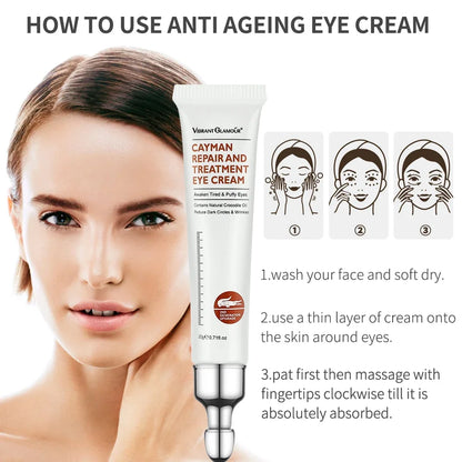 Hydrating Eye Cream With Peptide CollagenAntiWrinkle Treatment For Dark Circles And Puffiness 2