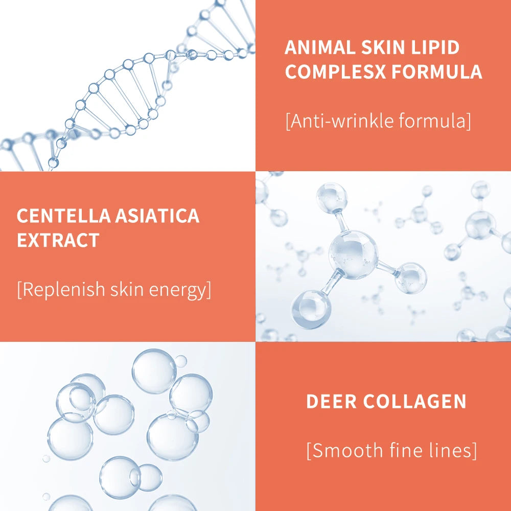 Hydrating Eye Cream With Peptide CollagenAntiWrinkle Treatment For Dark Circles And Puffiness 4