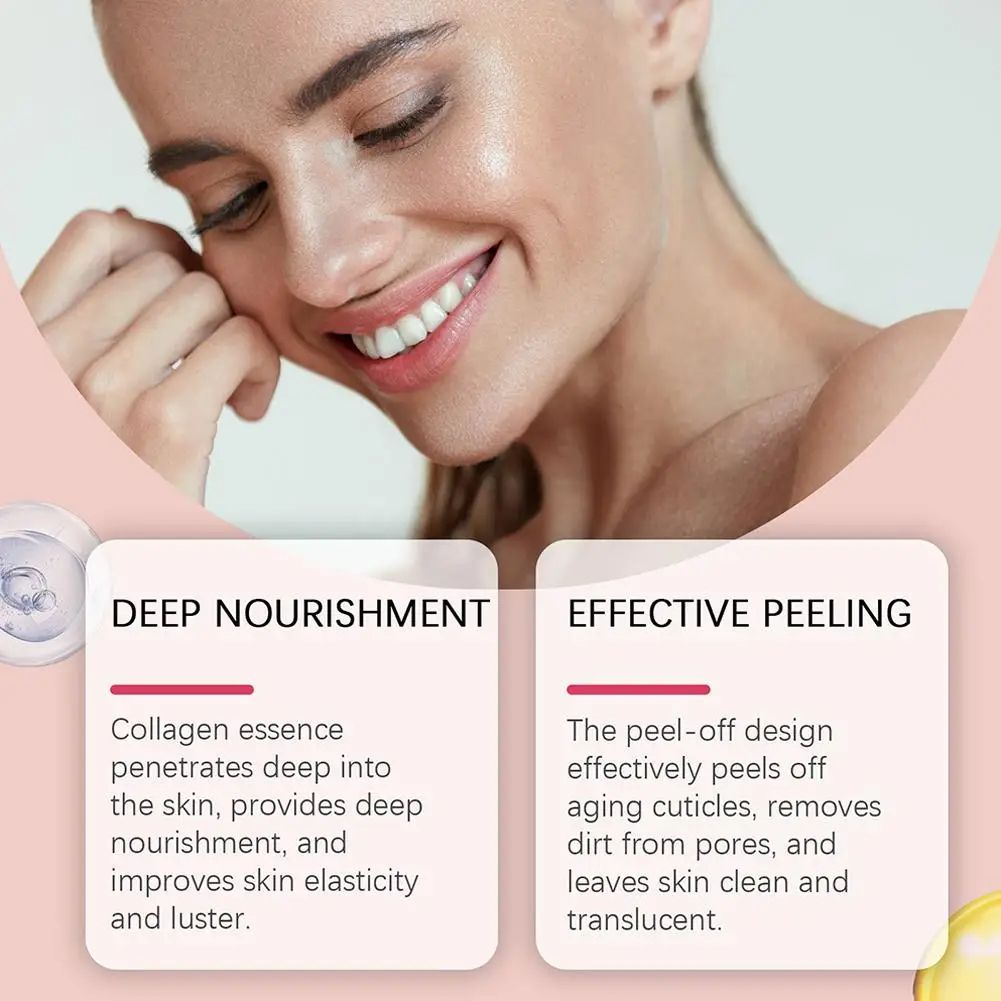 Hydrating Firming Mask Overnight Collagen Treatment To Reduce Sagging  Dullness 9