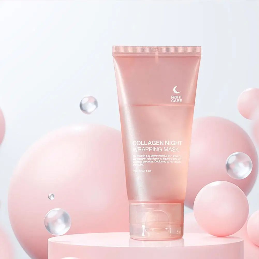 Hydrating Firming Mask Overnight Collagen Treatment To Reduce Sagging  Dullness 1